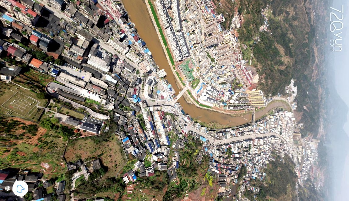 我在空中看家乡—720°全景无死角(澧源镇-桑植文博馆